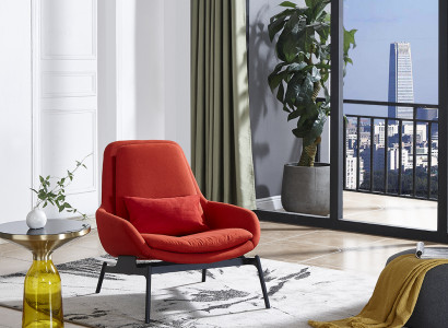 Luxus Stuhl Polster Cocktail Relax Lounge Club Stühle Möbel Design Sessel Rot